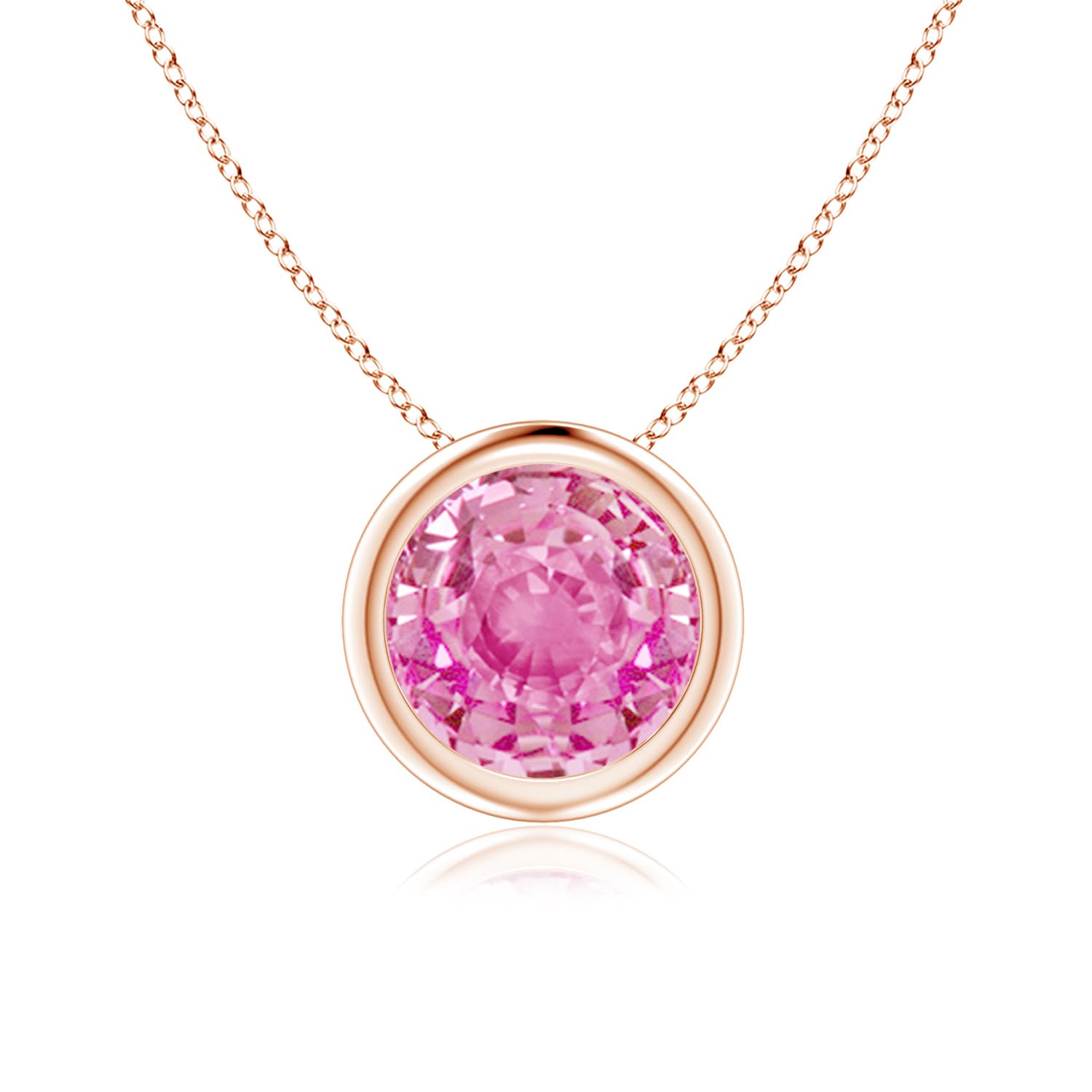 AA - Pink Sapphire / 1.6 CT / 14 KT Rose Gold