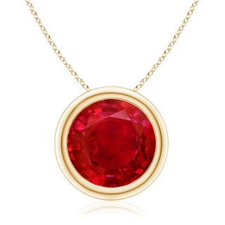 Round AAA Ruby