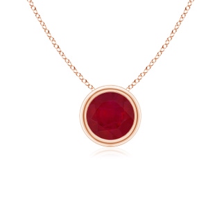 Round AA Ruby