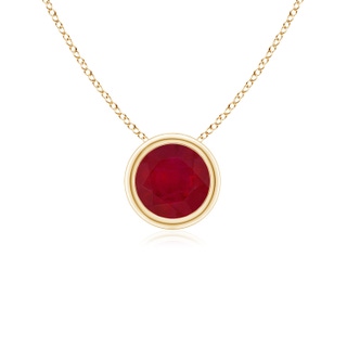 Round AA Ruby