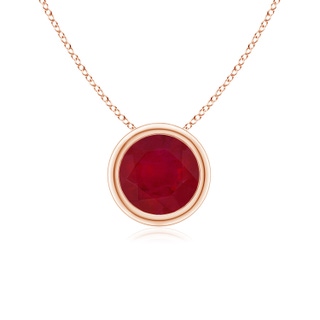 Round AA Ruby