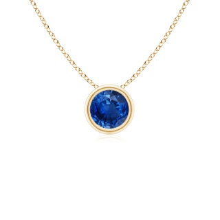 Round AAA Blue Sapphire