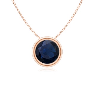 Round A Blue Sapphire