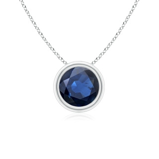 Round AA Blue Sapphire
