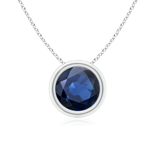 Round AA Blue Sapphire