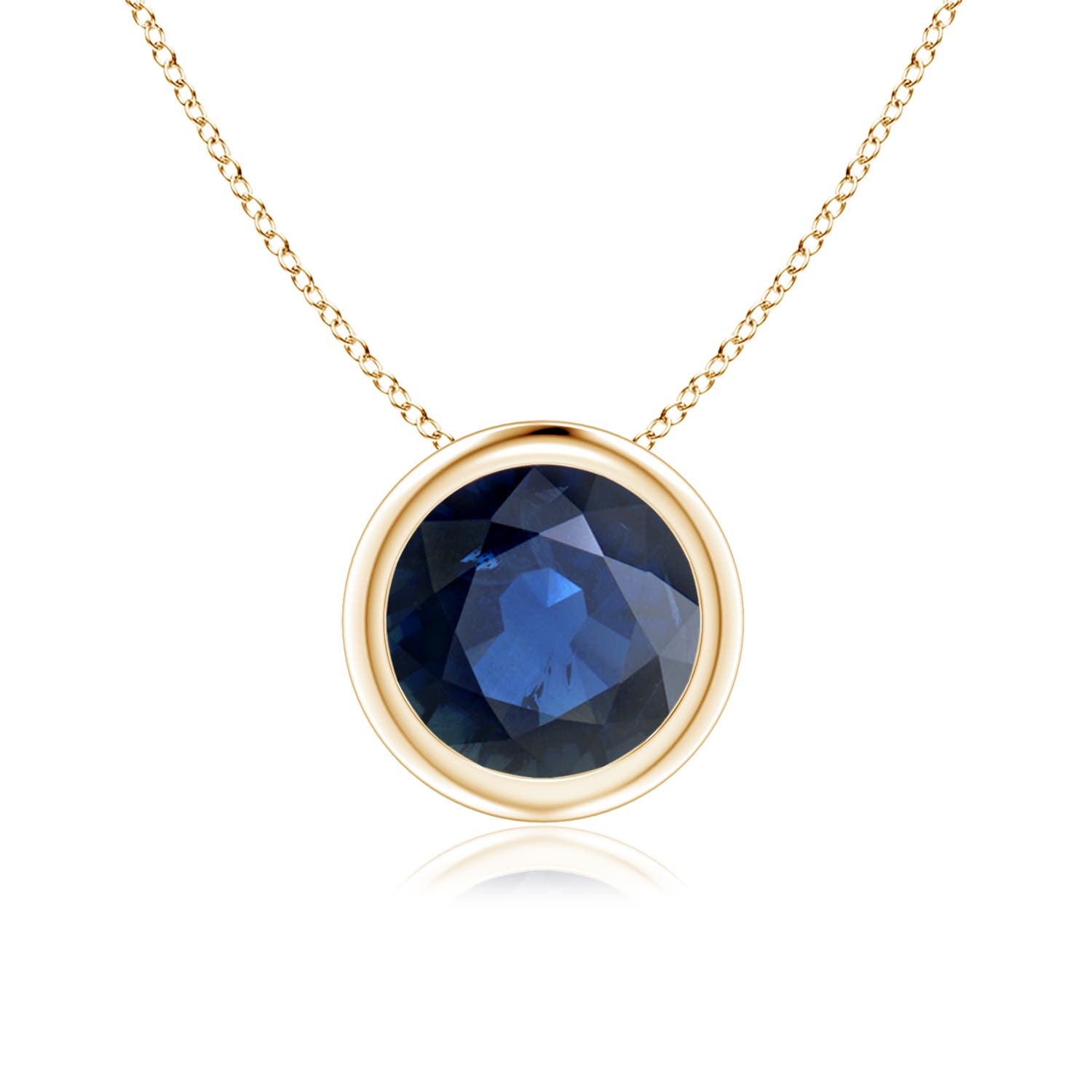 AA - Blue Sapphire / 1.6 CT / 14 KT Yellow Gold