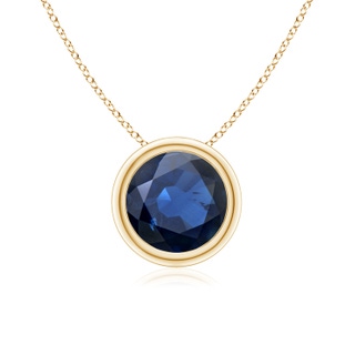 Round AA Blue Sapphire