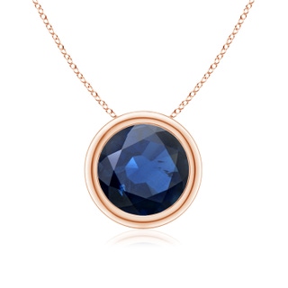 Round AA Blue Sapphire
