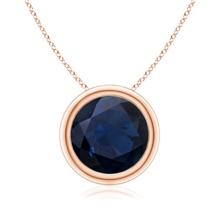 Round A Blue Sapphire