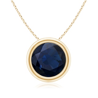 Round A Blue Sapphire