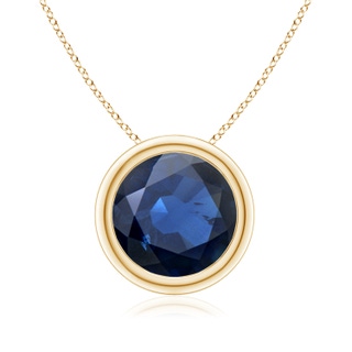 Round AA Blue Sapphire