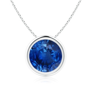 Round AAA Blue Sapphire