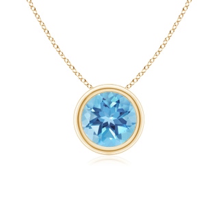 Round A Swiss Blue Topaz