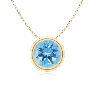 Round A Swiss Blue Topaz