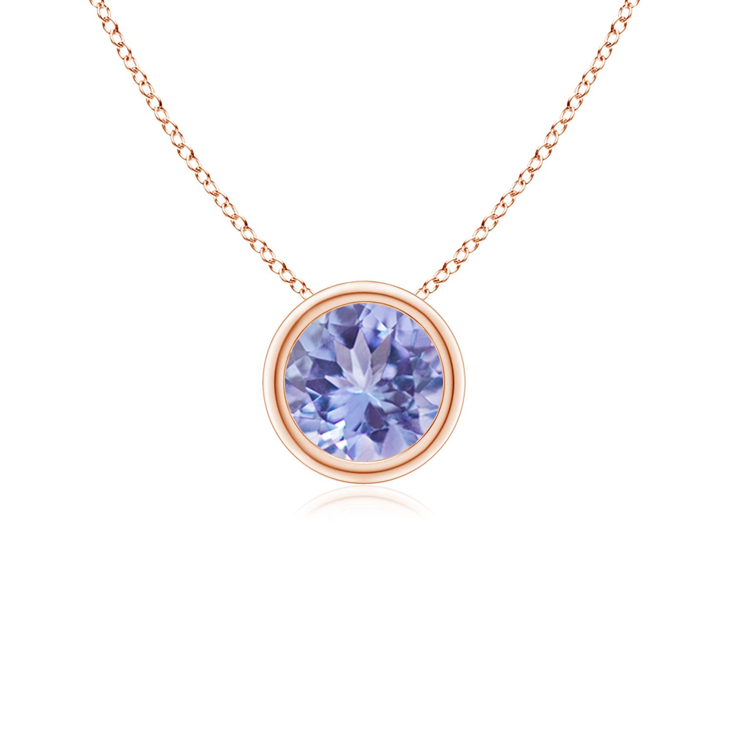 AA - Tanzanite / 0.5 CT / 14 KT Rose Gold