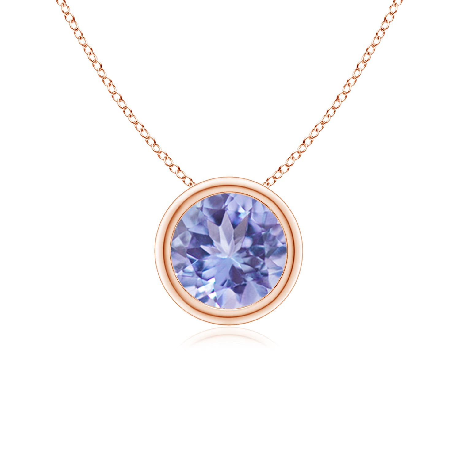 A - Tanzanite / 0.9 CT / 14 KT Rose Gold