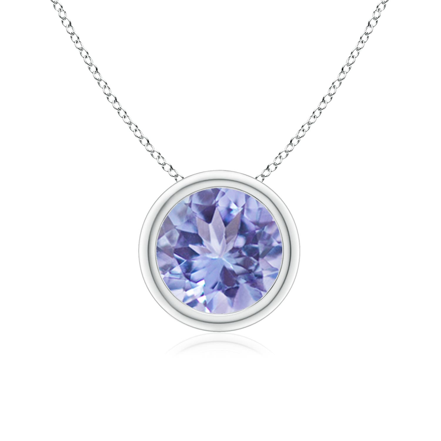 A - Tanzanite / 1.45 CT / 14 KT White Gold