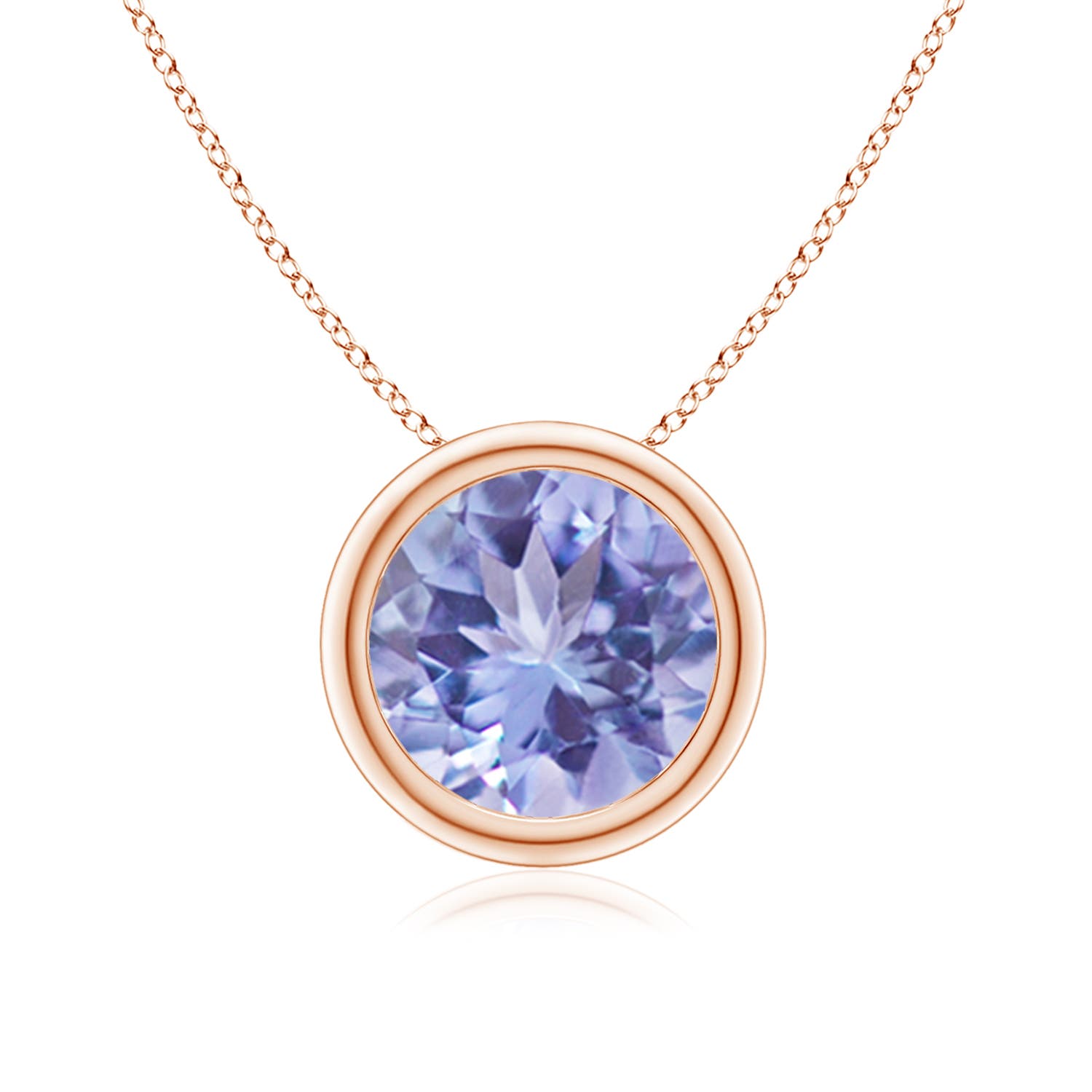 A - Tanzanite / 1.8 CT / 14 KT Rose Gold