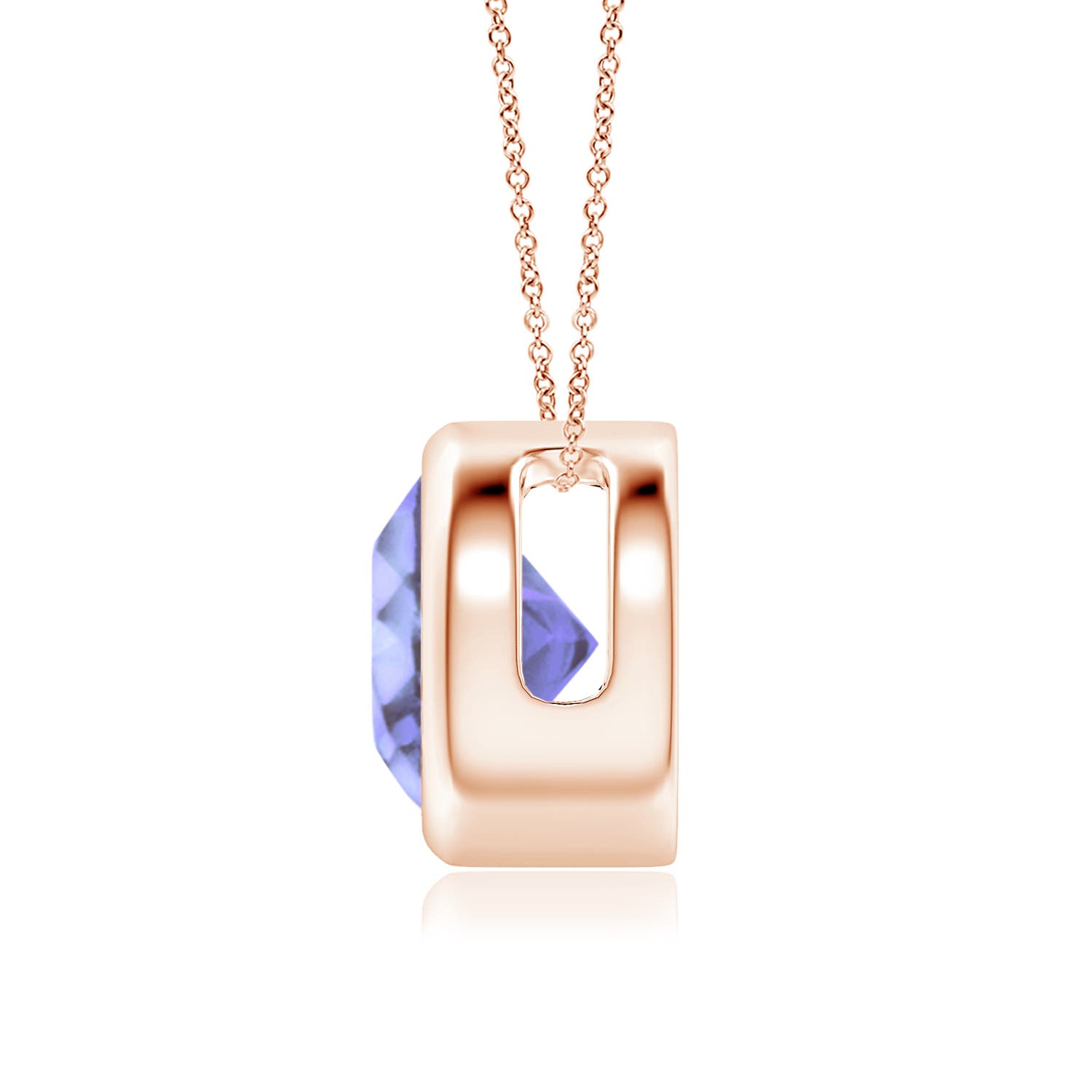 A - Tanzanite / 1.8 CT / 14 KT Rose Gold