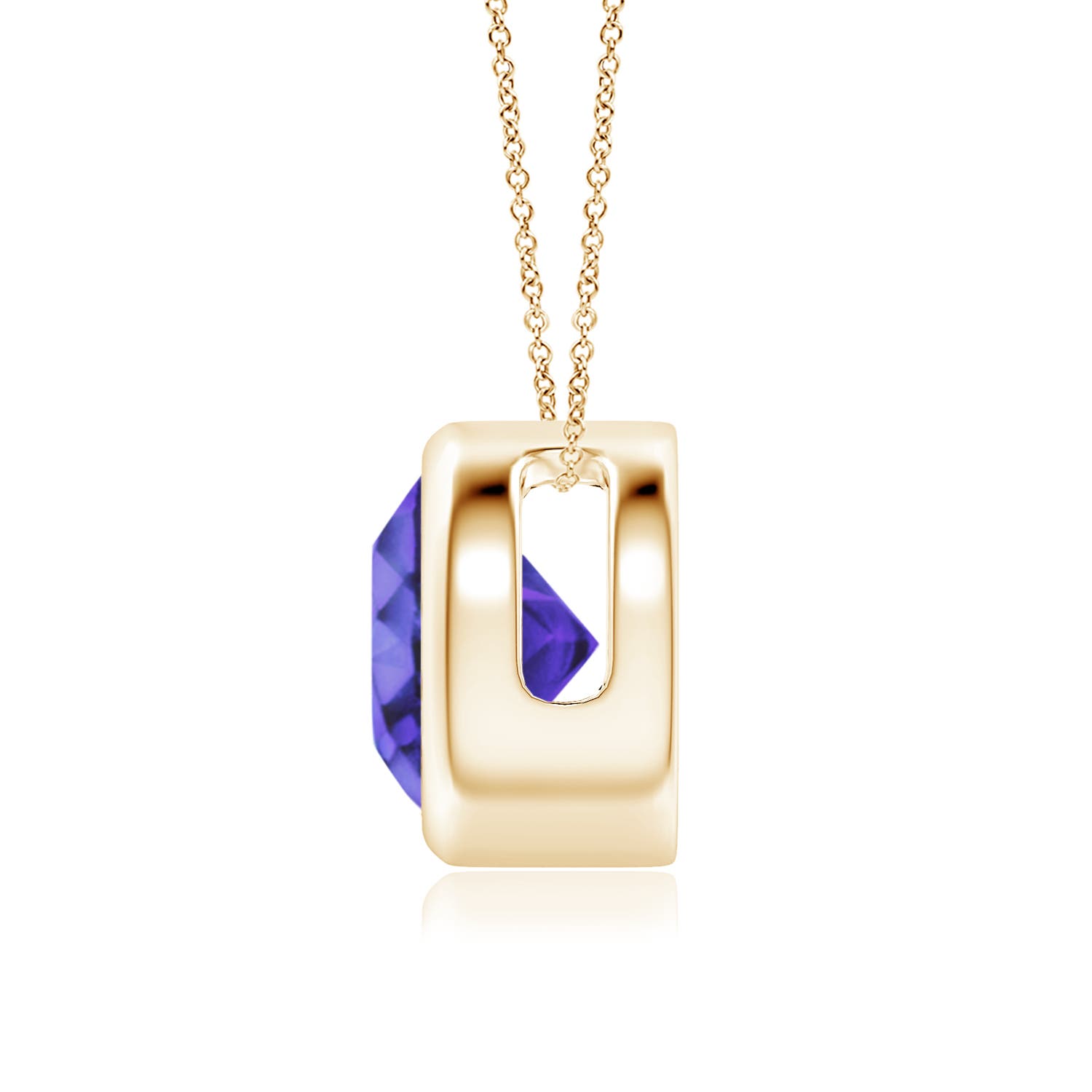 AA - Tanzanite / 1.8 CT / 14 KT Yellow Gold