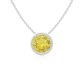 Round AA Yellow Sapphire