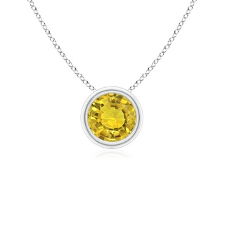 Round AAAA Yellow Sapphire