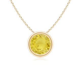 Round A Yellow Sapphire