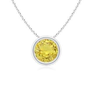 Round AA Yellow Sapphire