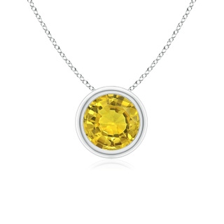 Round AAAA Yellow Sapphire