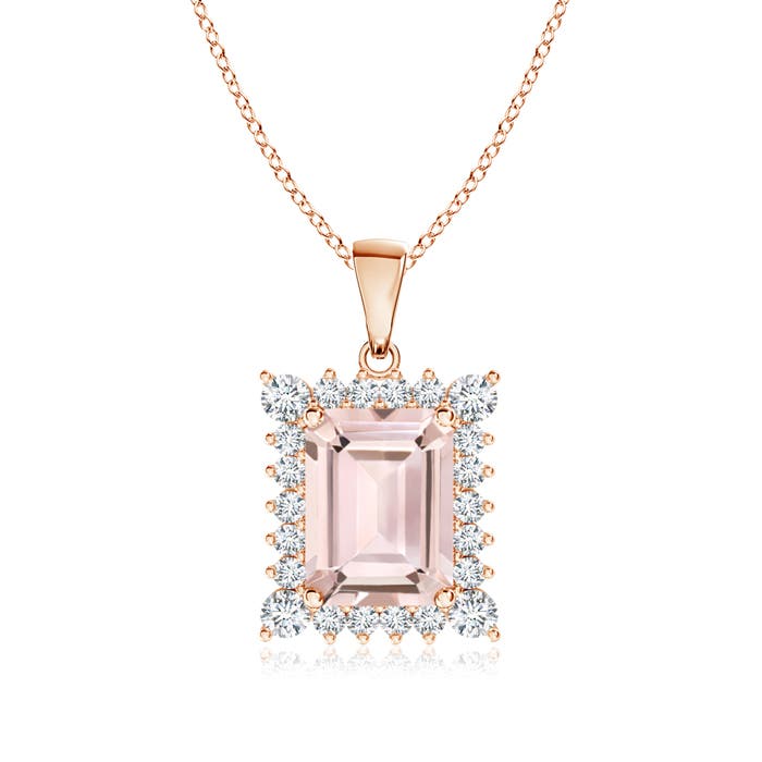 AA - Morganite / 1.76 CT / 14 KT Rose Gold