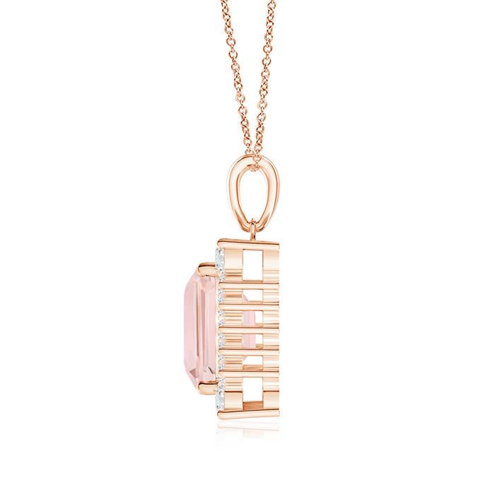 AA - Morganite / 1.76 CT / 14 KT Rose Gold