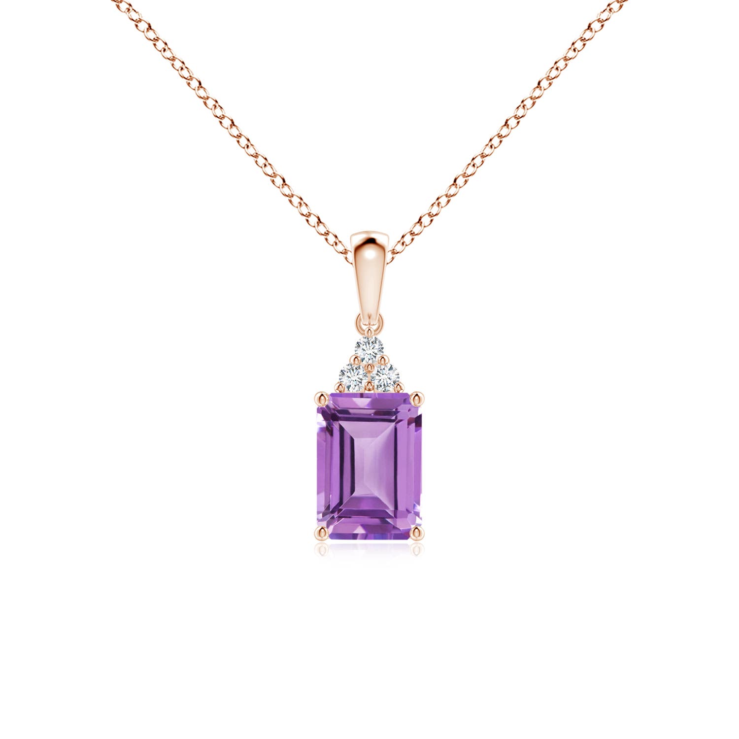 A - Amethyst / 0.94 CT / 14 KT Rose Gold