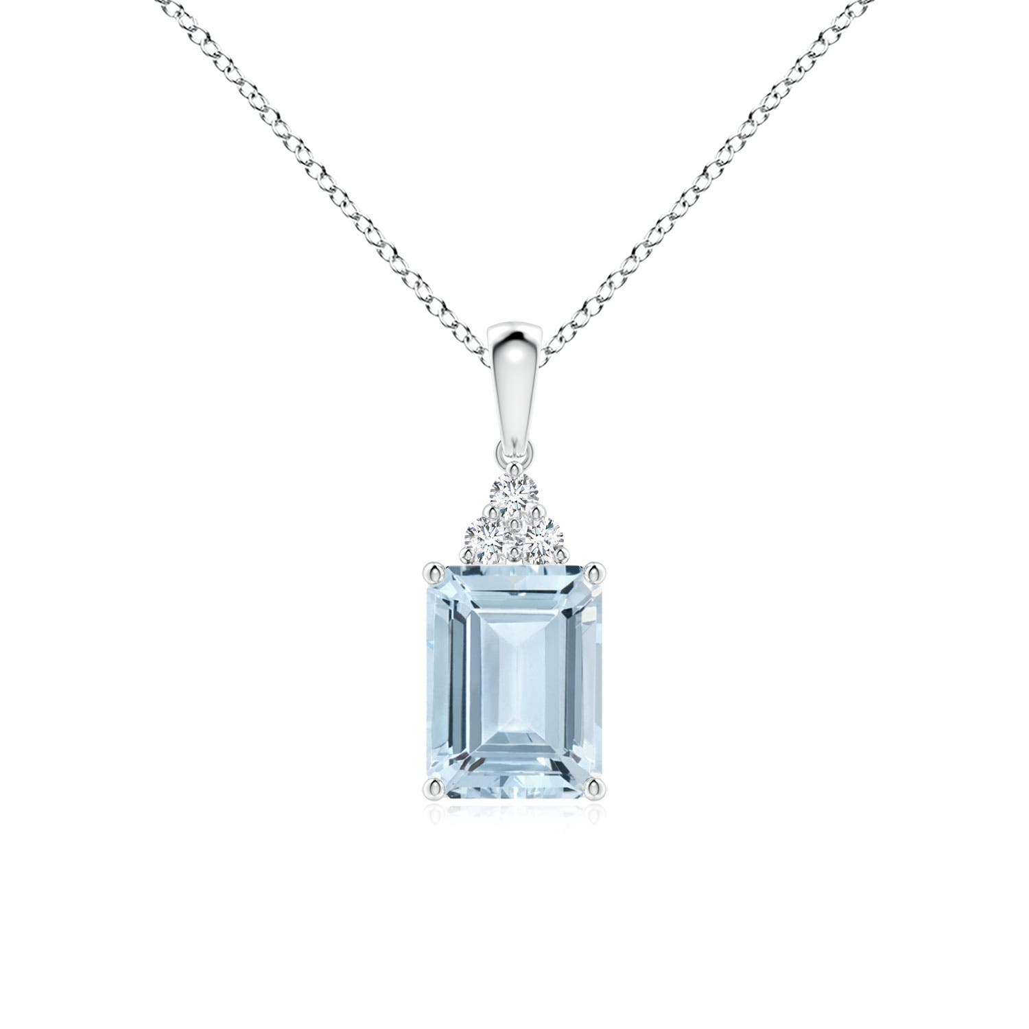 A - Aquamarine / 1.41 CT / 14 KT White Gold