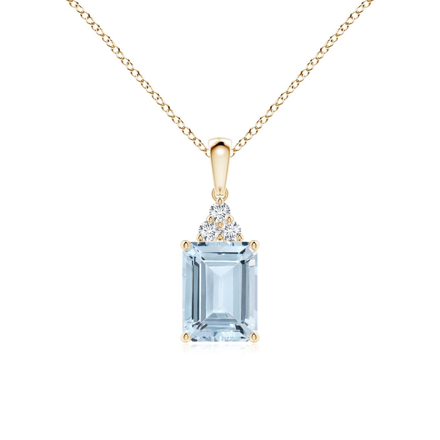 A - Aquamarine / 1.41 CT / 14 KT Yellow Gold