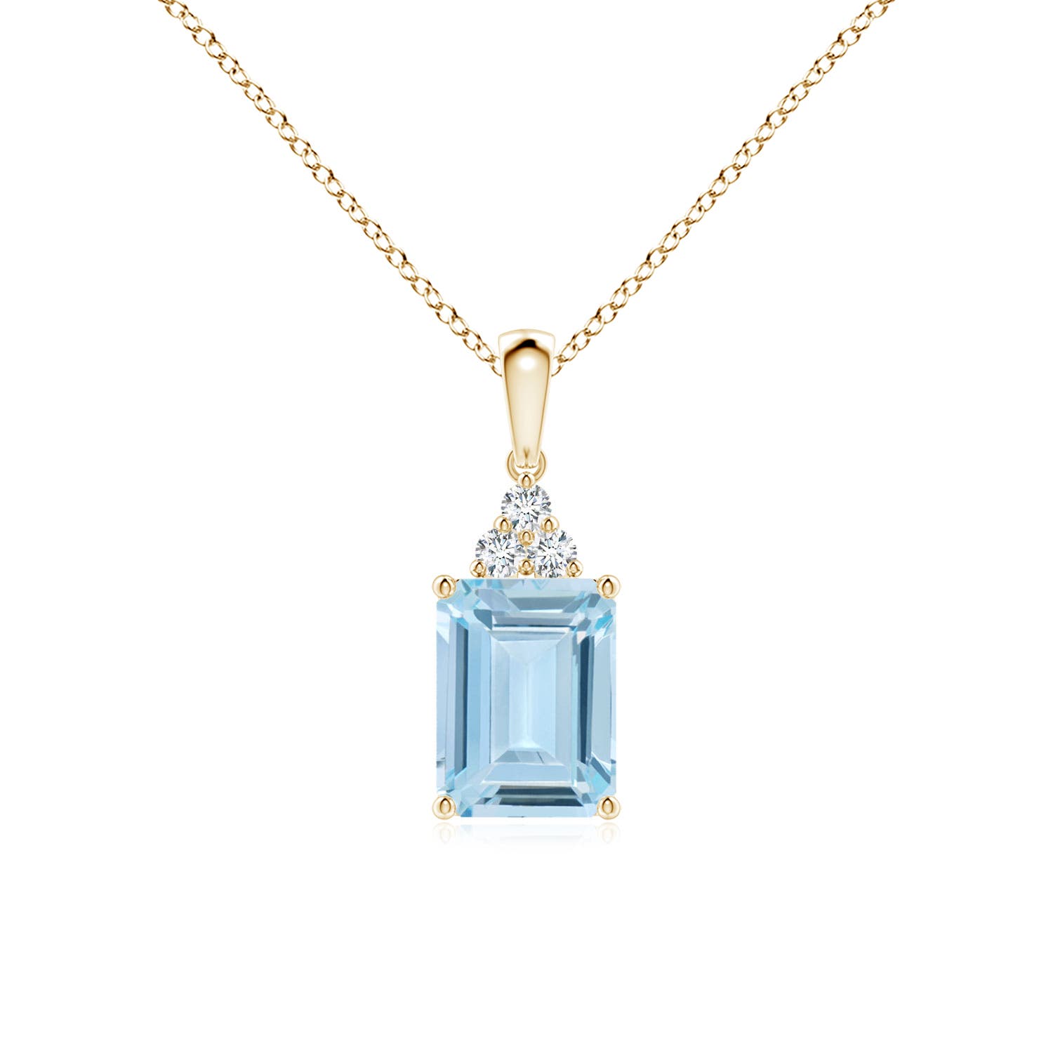 AA - Aquamarine / 1.41 CT / 14 KT Yellow Gold