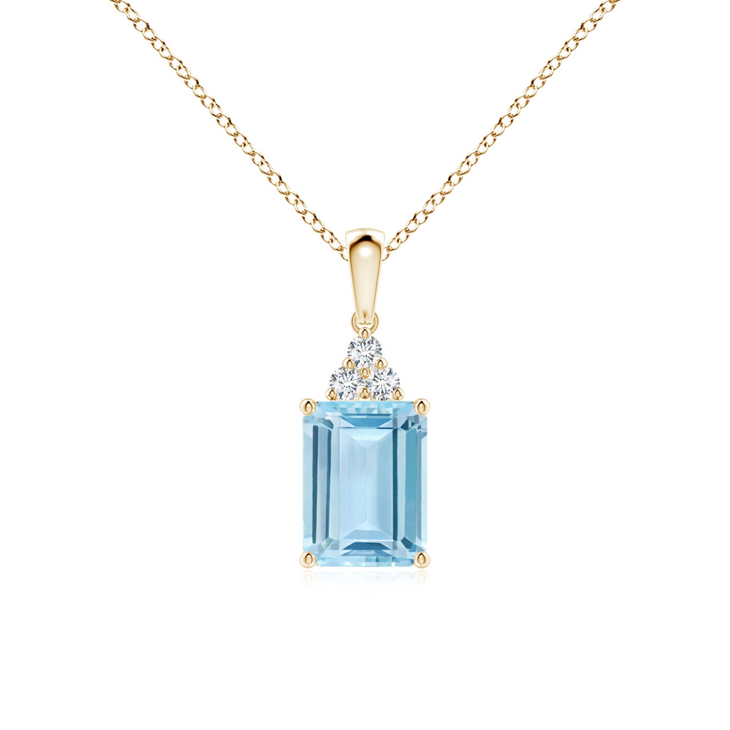 AAA - Aquamarine / 1.41 CT / 14 KT Yellow Gold