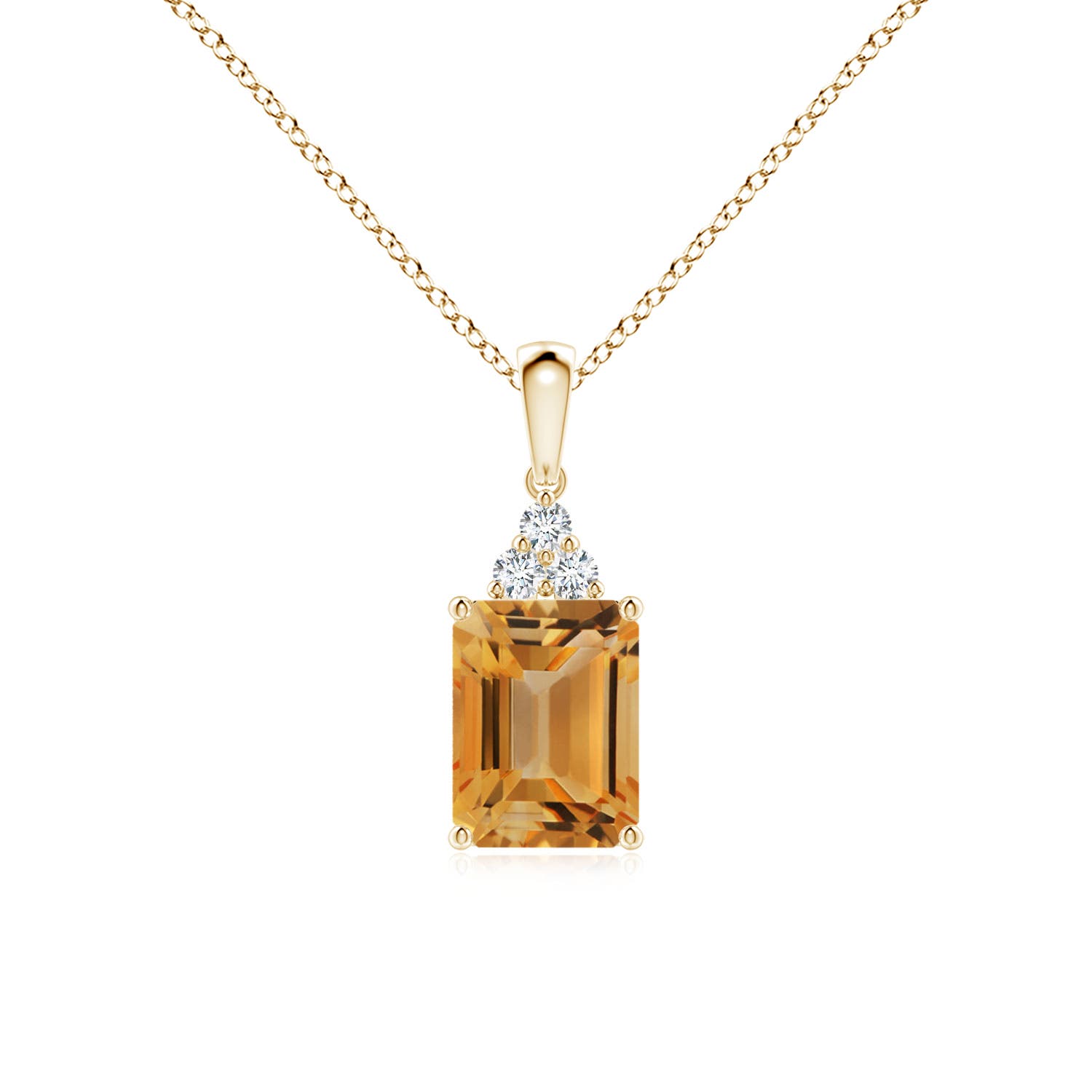 A - Citrine / 1.56 CT / 14 KT Yellow Gold