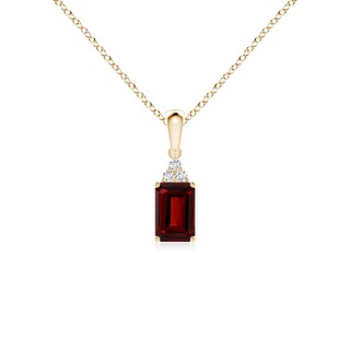Emerald Cut AAAA Garnet