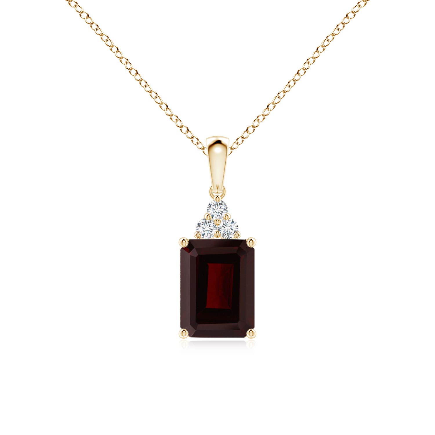 A - Garnet / 1.86 CT / 14 KT Yellow Gold