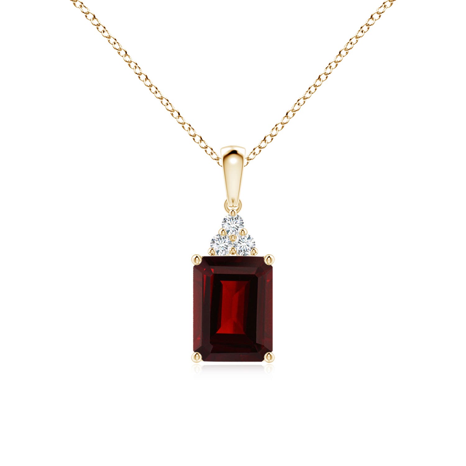 AA - Garnet / 1.86 CT / 14 KT Yellow Gold