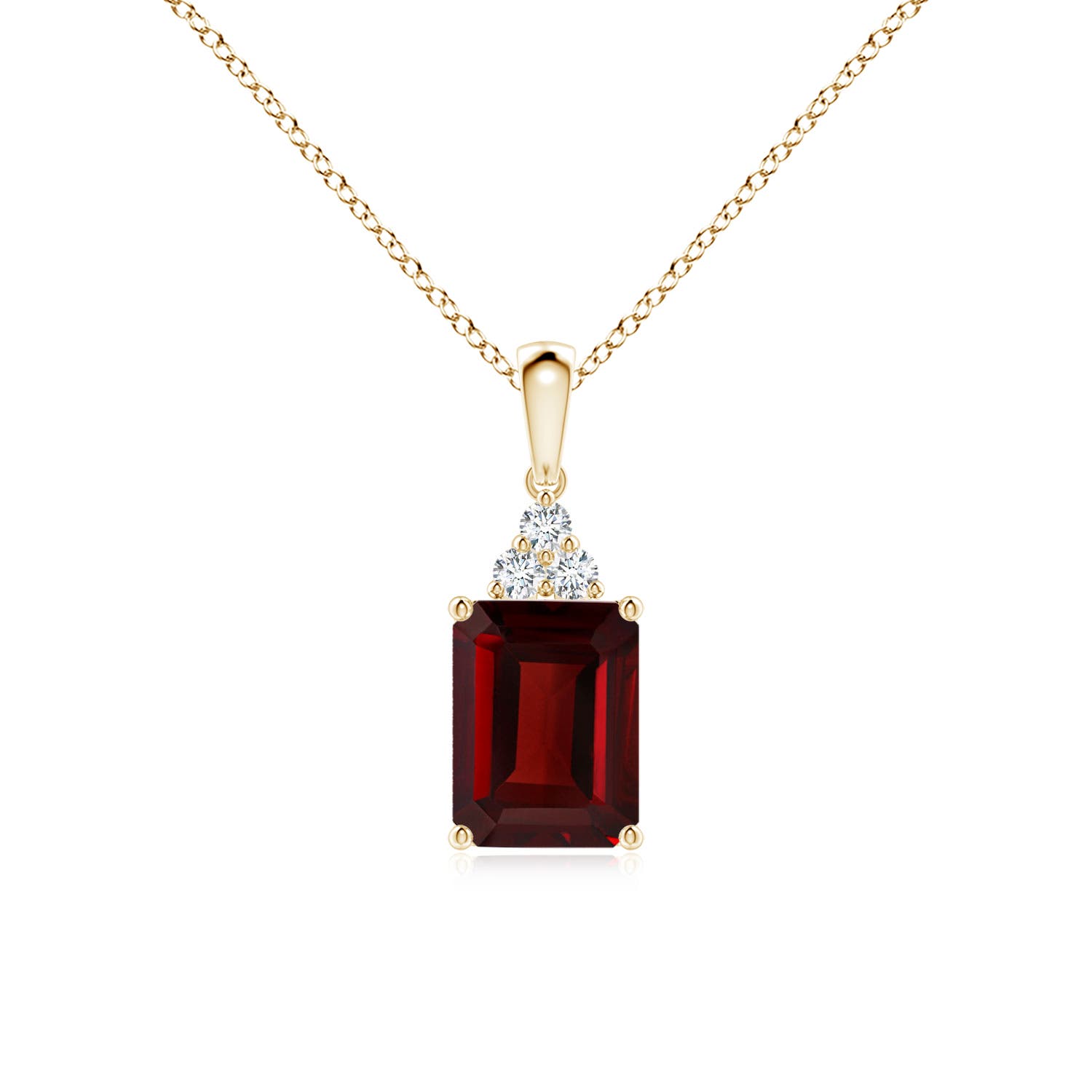 AAA - Garnet / 1.86 CT / 14 KT Yellow Gold