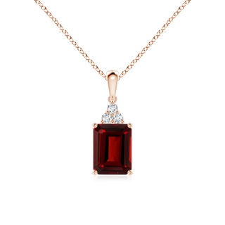 Emerald Cut AAAA Garnet