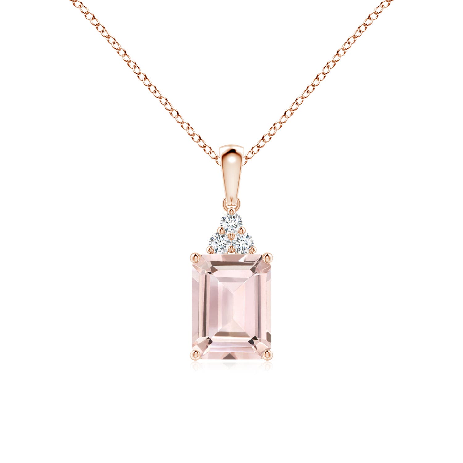 AA - Morganite / 1.46 CT / 14 KT Rose Gold