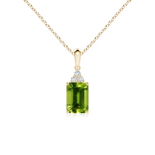 Emerald Cut AAAA Peridot