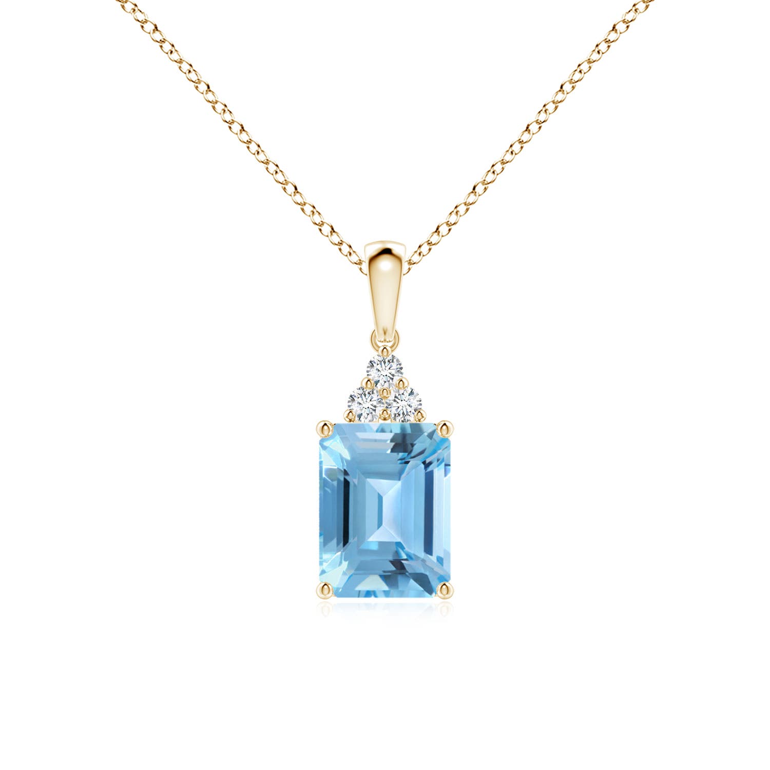 A - Swiss Blue Topaz / 2.01 CT / 14 KT Yellow Gold