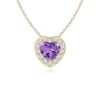 Heart A Amethyst
