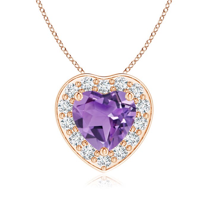 A - Amethyst / 0.84 CT / 14 KT Rose Gold