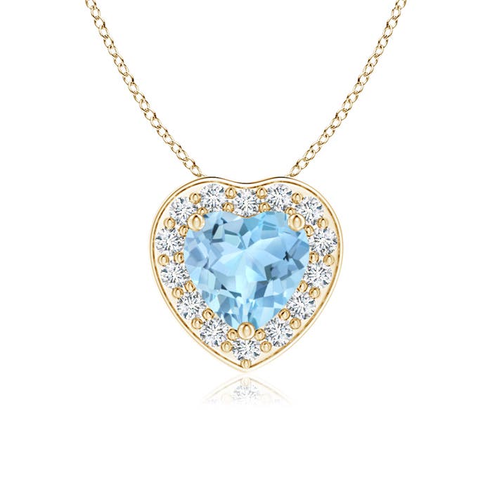 AAA - Aquamarine / 0.43 CT / 14 KT Yellow Gold