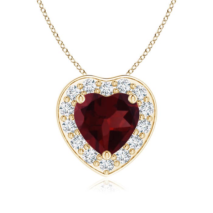 A - Garnet / 1.04 CT / 14 KT Yellow Gold