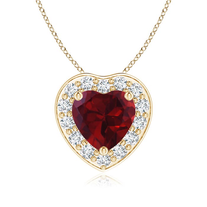 AA - Garnet / 1.04 CT / 14 KT Yellow Gold